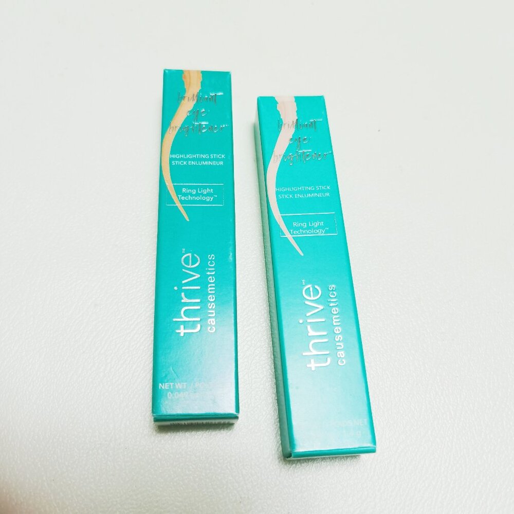 2pcs/Aurora+Mieko/Thrive Causemetics Brilliant Highlighting Stick Eye Brightener